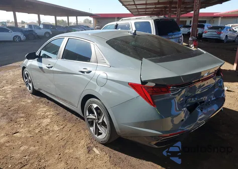 2022 Hyundai Elantra Limited z USA, uszkodzony, nr VIN KMHLP4AG0NU348565